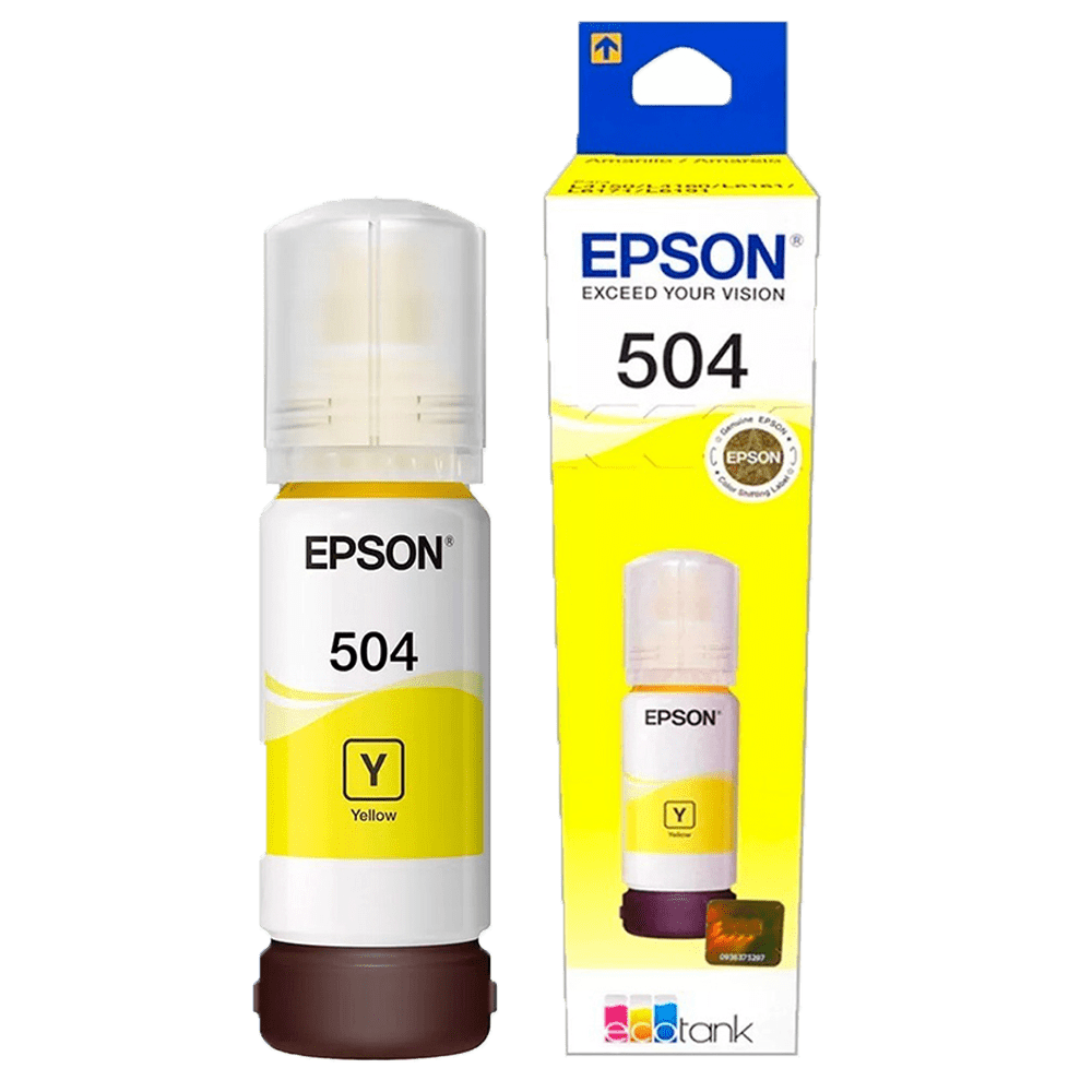 TINTA EPSON 504 YELLOW