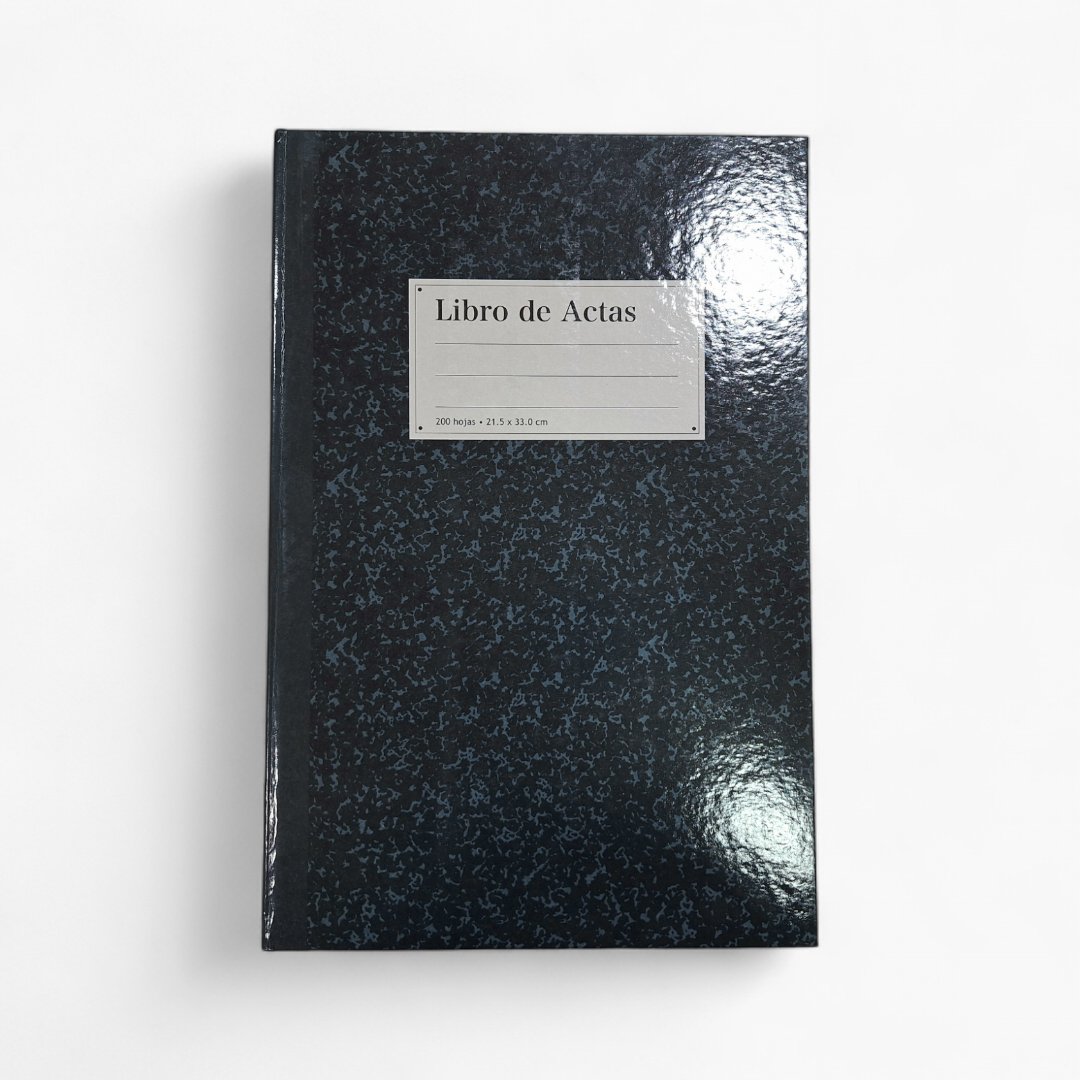 LIBRO DE ACTAS 100 HOJAS