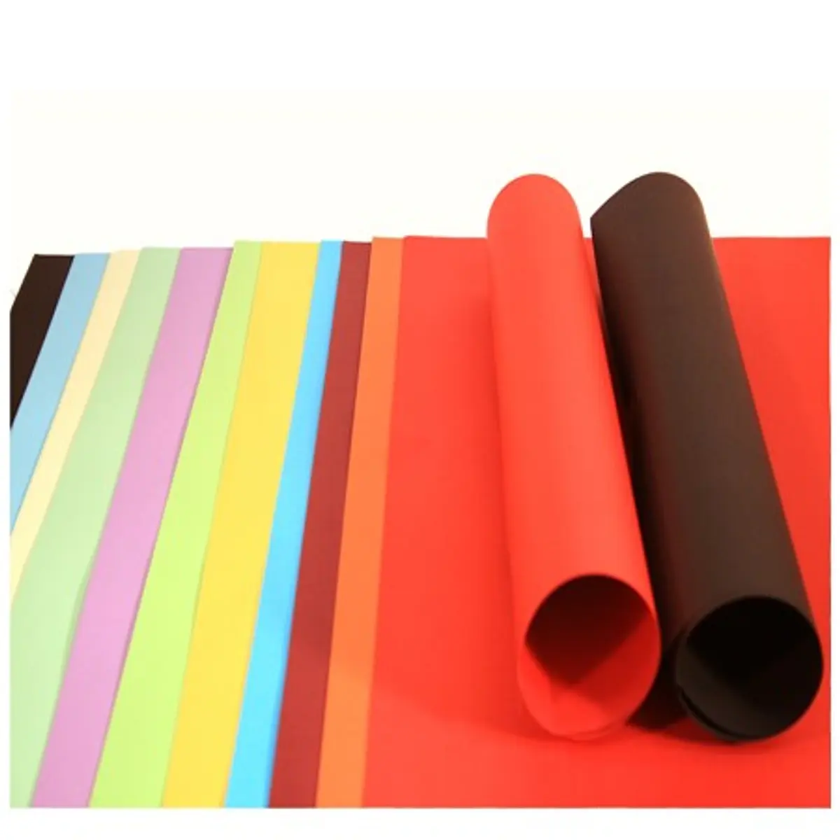 HOJA PAPEL CARTULINA TAMAÑO/PLIEGO DE COLORES