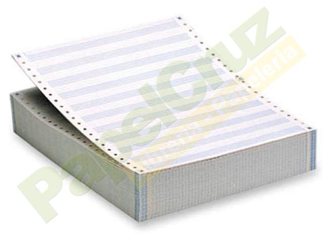 PAPEL CONTINUO QUIMICO 9 1/2X11X3X5.5 56GRS 1000 JUEGOS