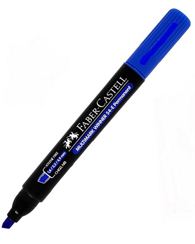 MARCADOR GRUEZO AZUL