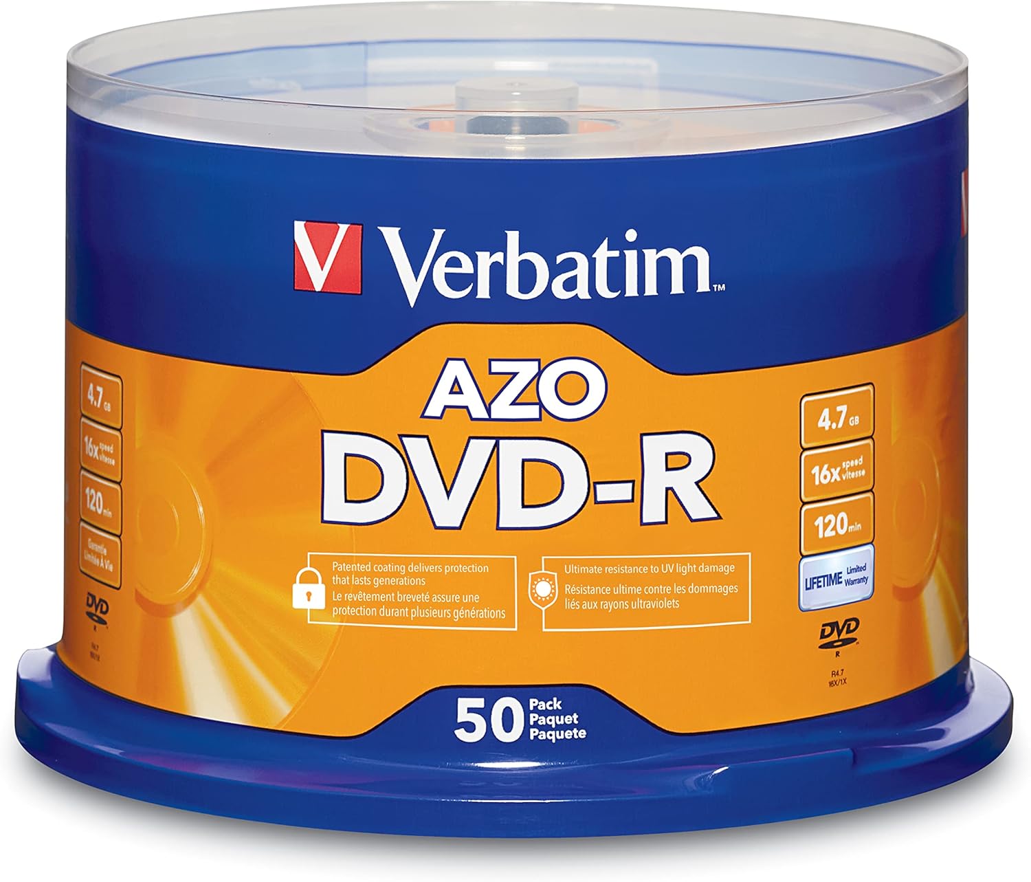 DVD GRABABLE DE 4.7 GB