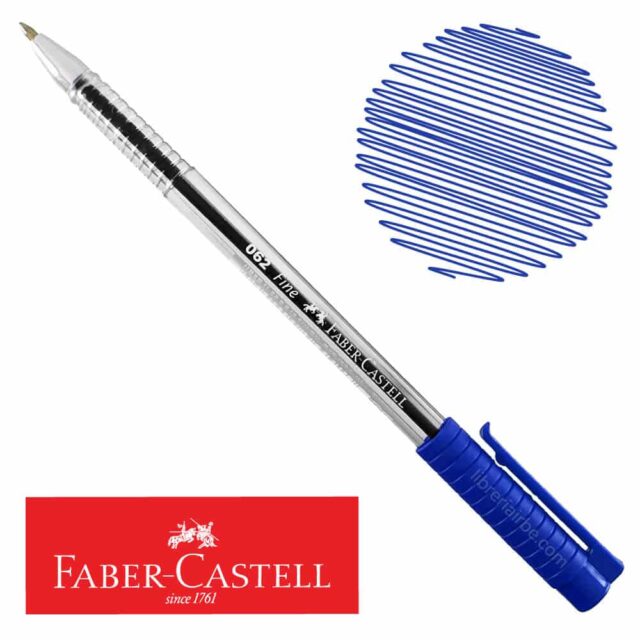 BOLIGRAFO PUNTA FINA 062 AZUL X 12 UNIDADES
