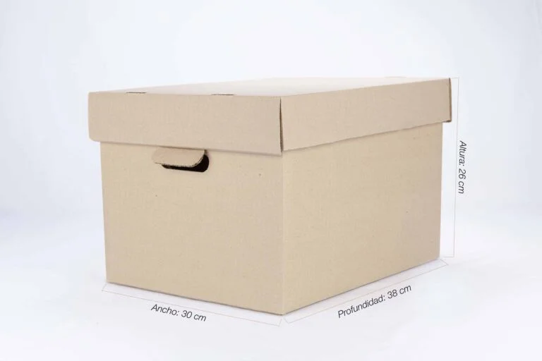CAJAS P/ARCHIVO C/TAPA SMALL (38X30.8X26)