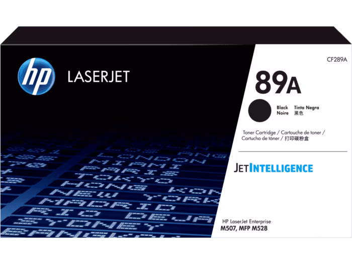 TONER LASER JET 89A - CF 289 BLACK