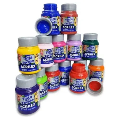 ACRILEX COLORES VARIADOS X 12 