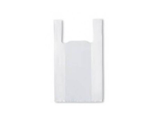 BOLSAS BLANCA CON AGARRADERA 48X27CM