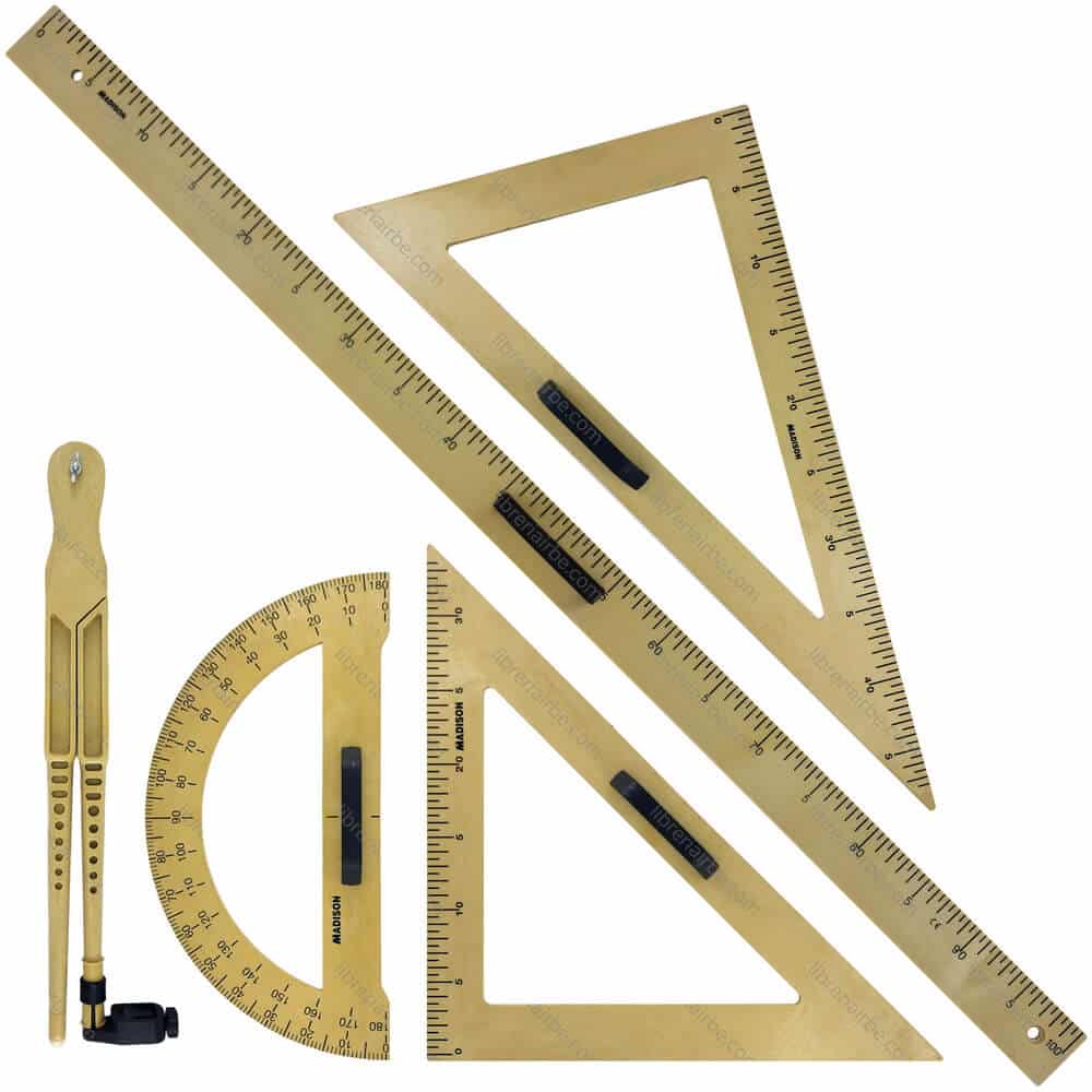 ESTUCHE GEOMETRICO PARA PIZARRA