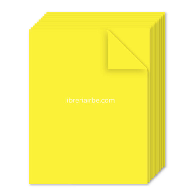 CARTA 75GR AMARILLO CAJA X 5000 HOJAS X 10 PAQ