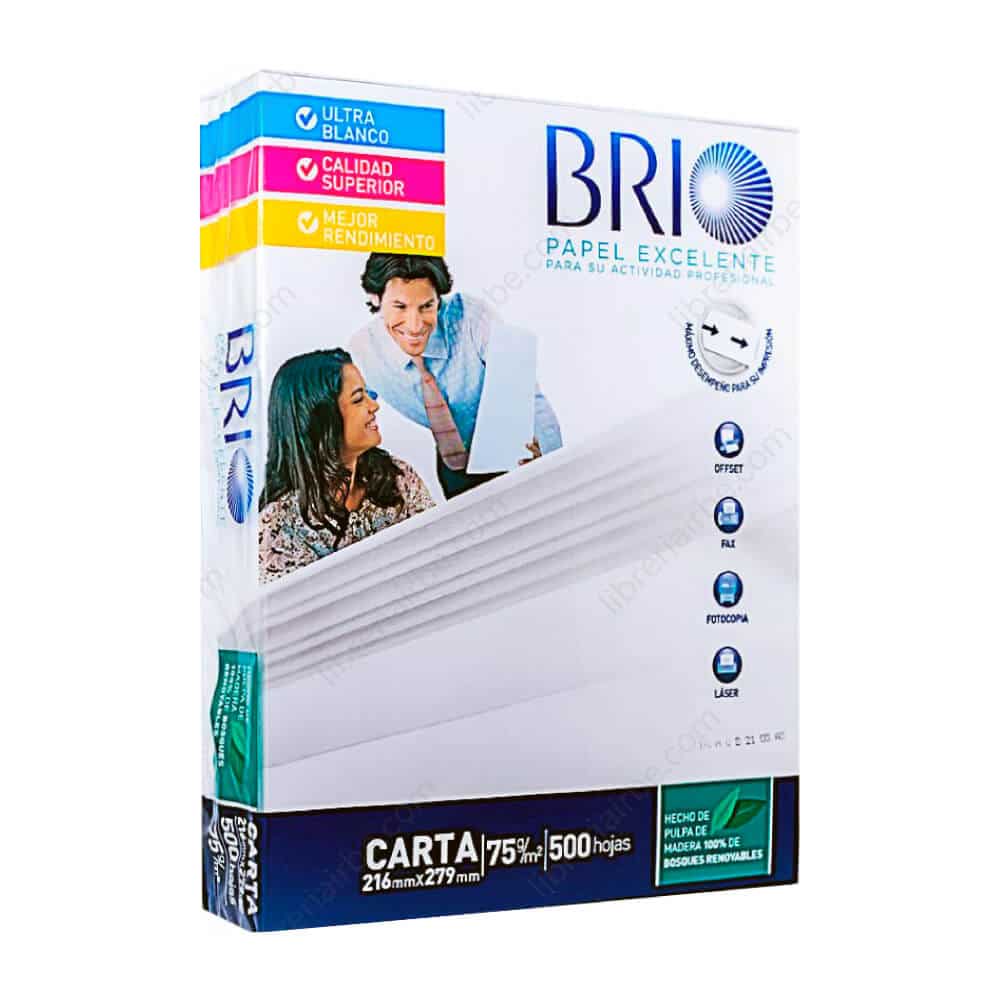 PAPEL BOND TAMAÑO CARTA X 500 HOJAS 75 GRAMOS
