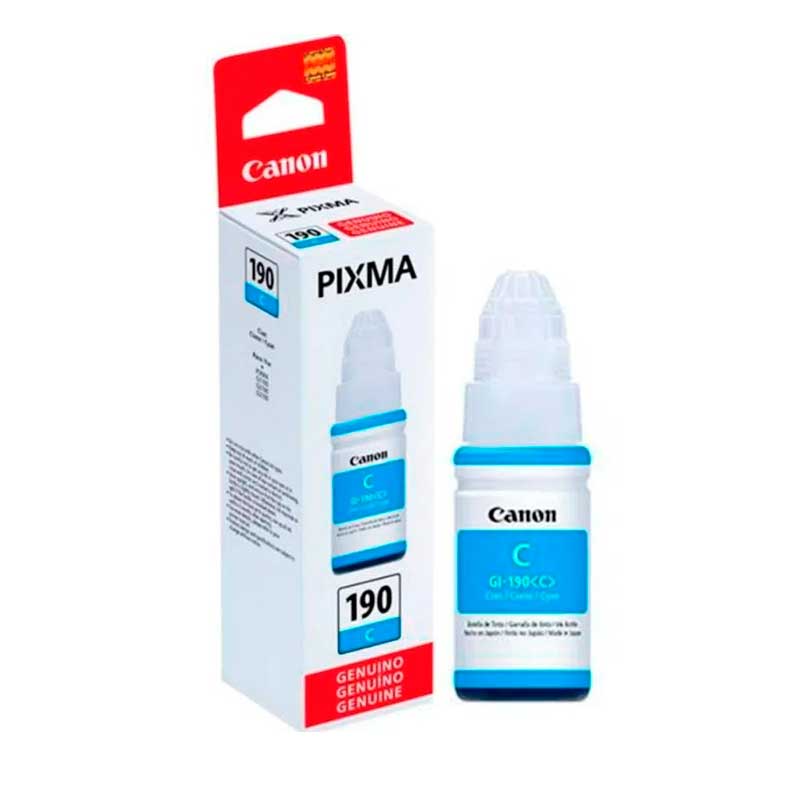 TINTA CANON PIXMA 190 CYAN