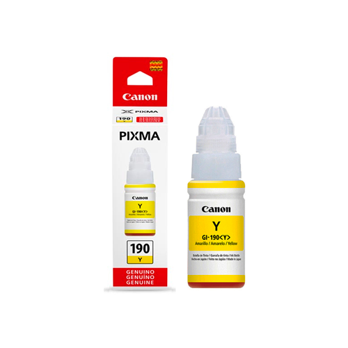 TINTA CANON PIXMA 190 YELLOW