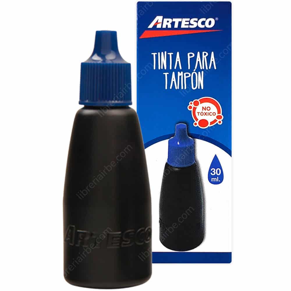 TINTA PARA FOLIADOR COLOR AZUL 28ML AL ACEITE
