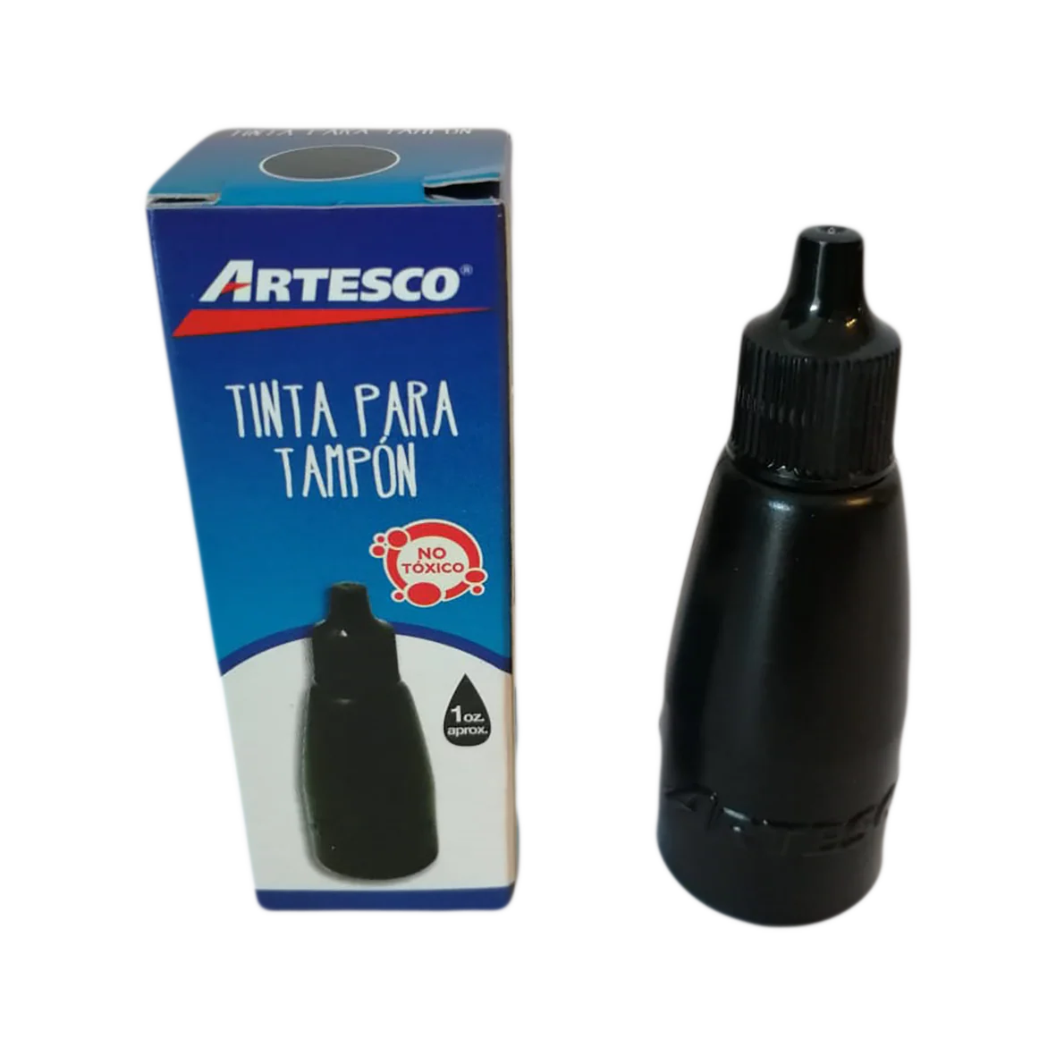 TINTA PARA TAMPO COLOR NEGRO 28 ML