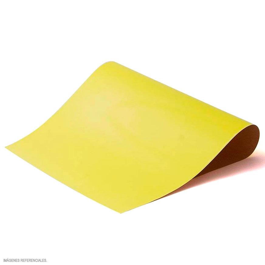 CARTULINA ESCOLAR AMARILLA  135/140 GR