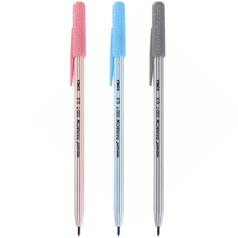 BOLIGRAFO MONAMI NEW RAINBOW 100 T 0.5