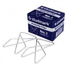 CLIPS MARIPOSA  N1 60 MM (CJTA X 12 PIEZA)